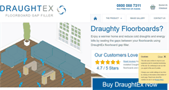 Desktop Screenshot of draughtex.co.uk